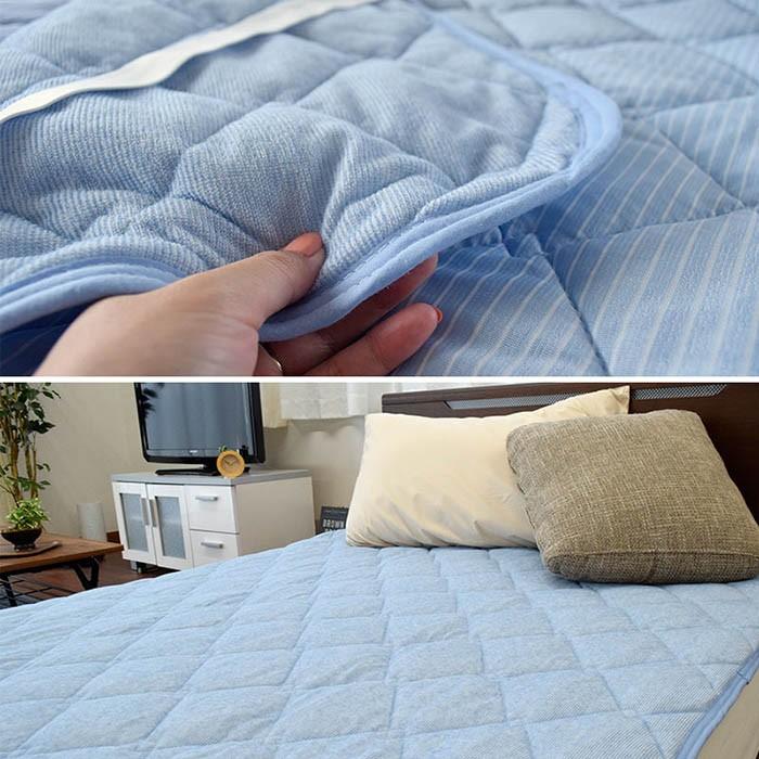 西川（nishikawa） 夏 敷きパッド 冷感 シングル ひんやり接触冷感