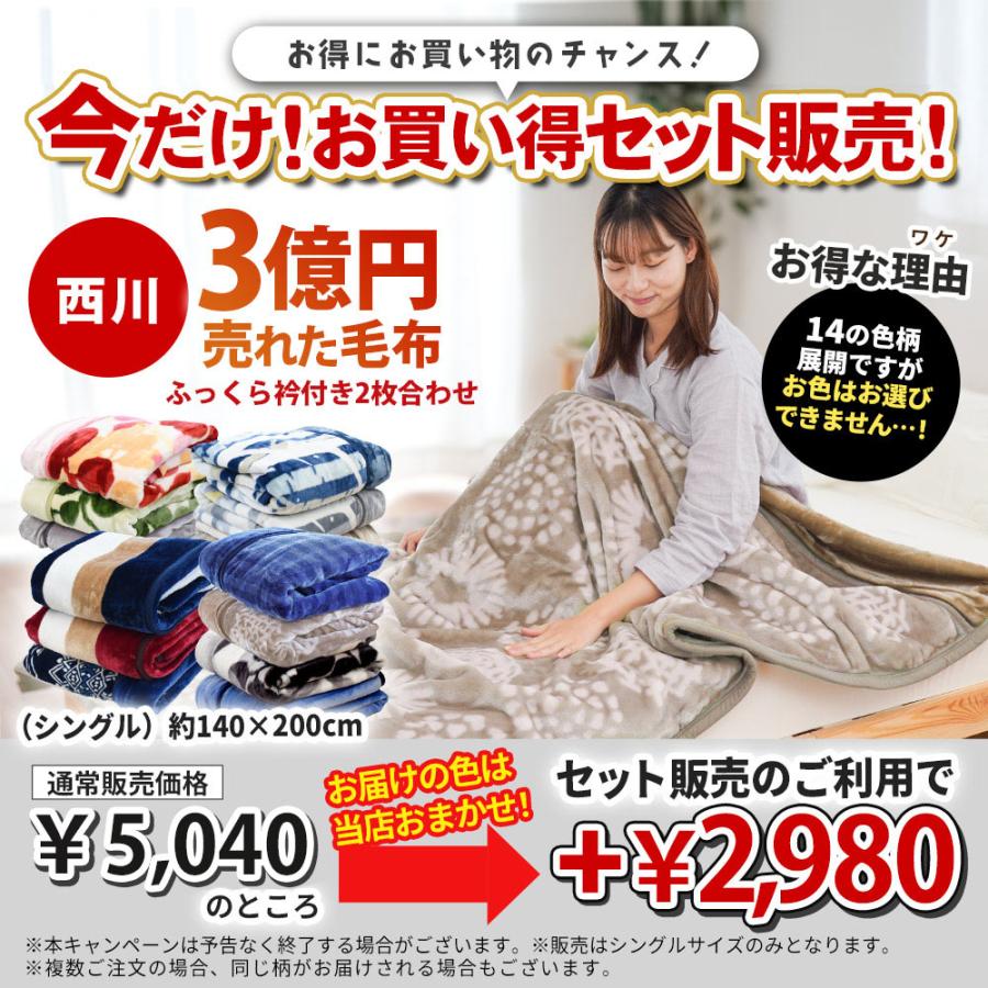西川 羽毛入りハイブリッド掛け布団 シングル ダウン70％ 羽毛