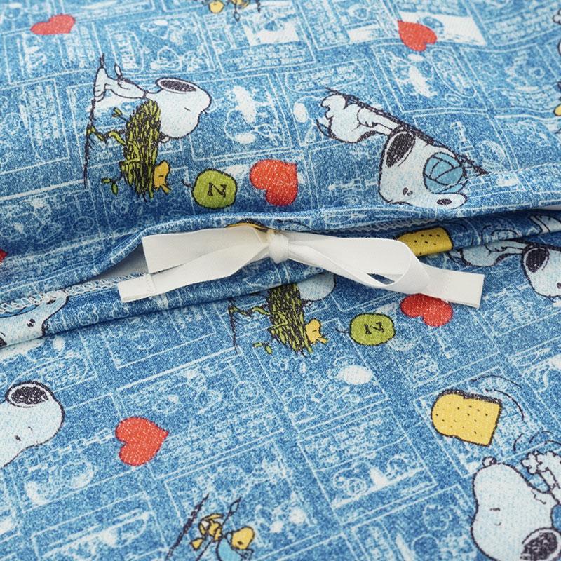 SNOOPY（スヌーピー） 西川 お昼寝布団セット バッグ付き 5点セット