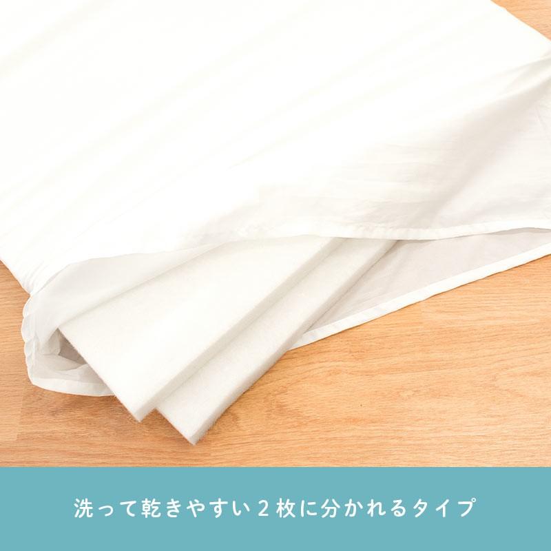 ベビー 敷布団 敷き布団 レギュラー 70×120cm 厚み5cm 日本製 洗濯機で洗える 固綿マット ふとん サンデシカ baby｜futon｜06