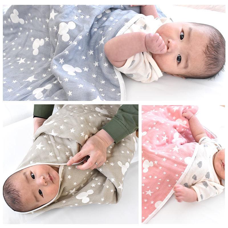 Disney（ディズニー） ガーゼケット 85×115cm お昼寝 ガーゼ