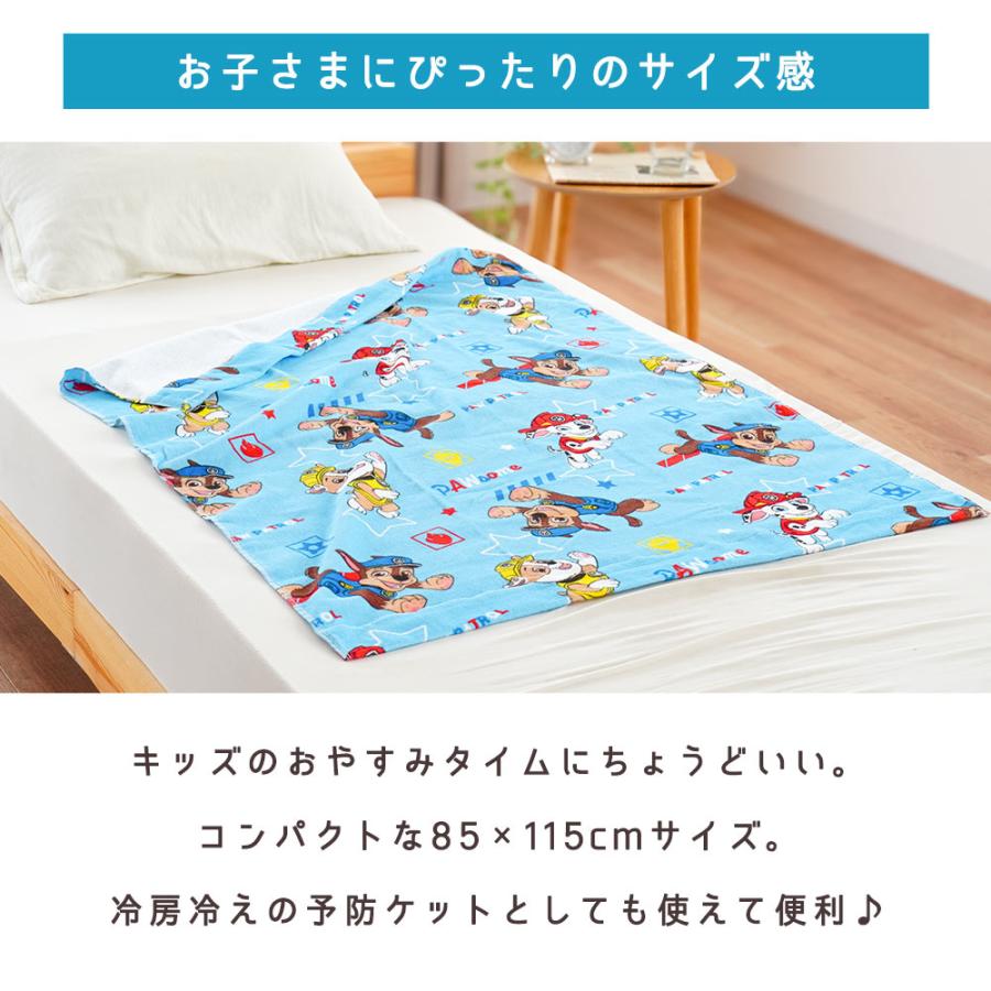 キャラクターお昼寝タオルケット 85×115cm 綿100％ 大判バスタオル
