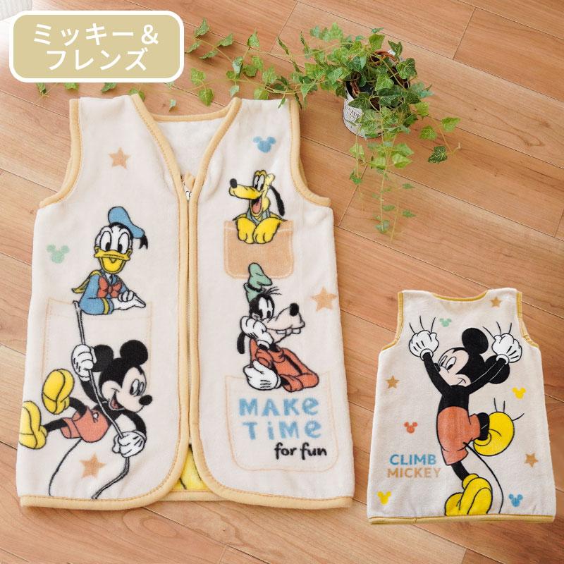 Disney（ディズニー） ベビー 毛布スリーパー 子ども用 40×56cm 暖かい