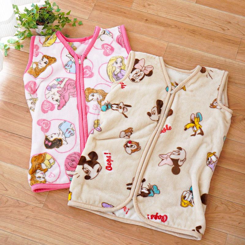 ディズニー 毛布スリーパー キッズ 子ども用 50×70cm 暖かい 着る毛布 