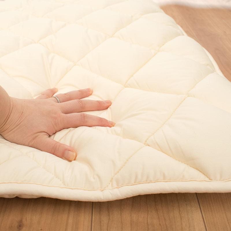 ベビー布団セット 日本製 ダクロン 合繊わた 洗える布団 掛け布団 敷き布団 お昼寝布団 ふとん 2点セット baby set |  | 09