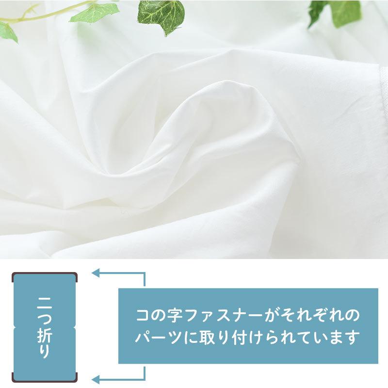 ベビー敷き布団 レギュラー 70×120cm 厚み6cm 日本製 体圧分散 テイジンV-Lap 固綿マット 2つ折り ふとん 硬め baby_10