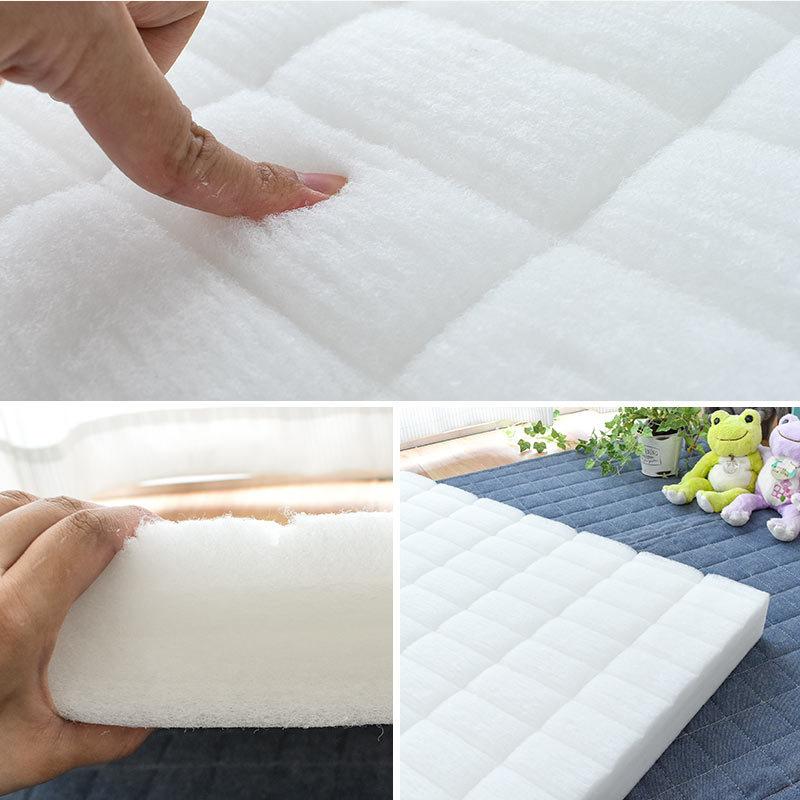 ベビー敷き布団 レギュラー 70×120cm 厚み6cm 日本製 体圧分散 テイジンV-Lap 固綿マット 2つ折り ふとん 硬め baby_8