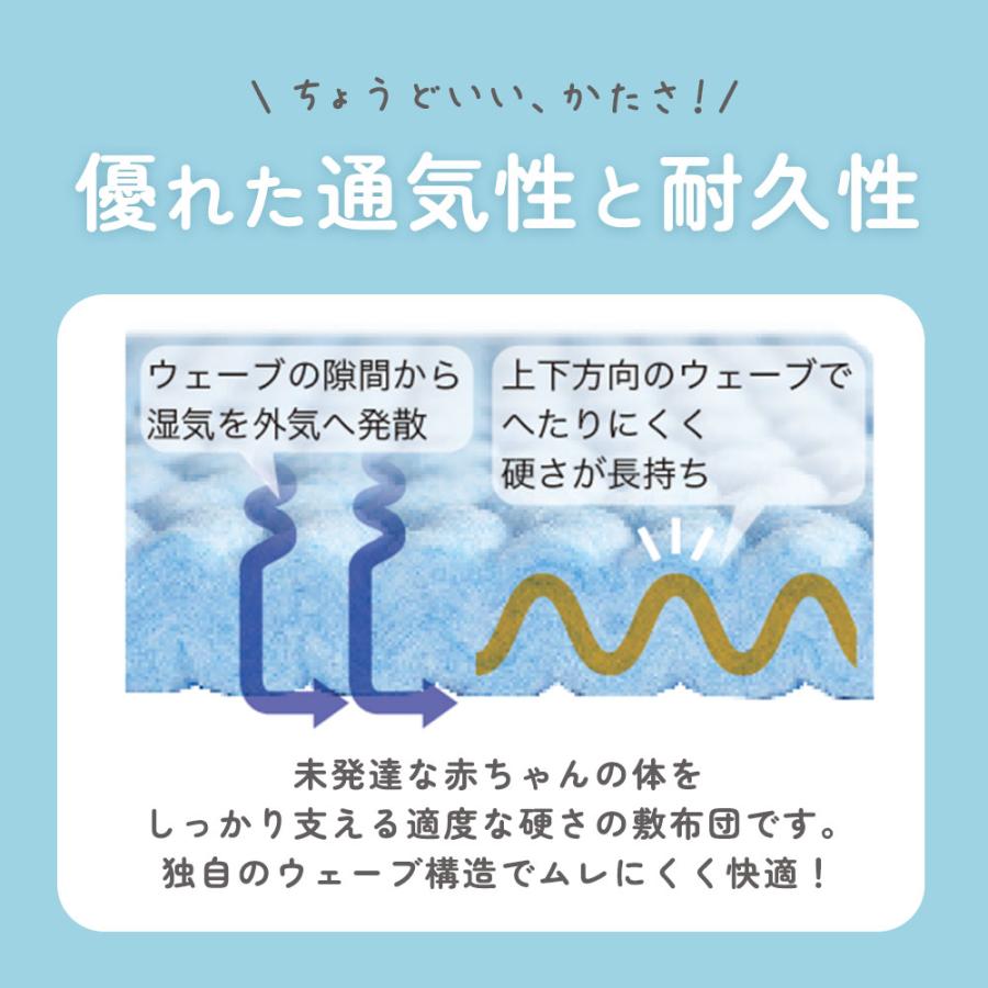 西川（nishikawa） ベビー敷布団 ラジカル敷き布団 70×120cm 日本製