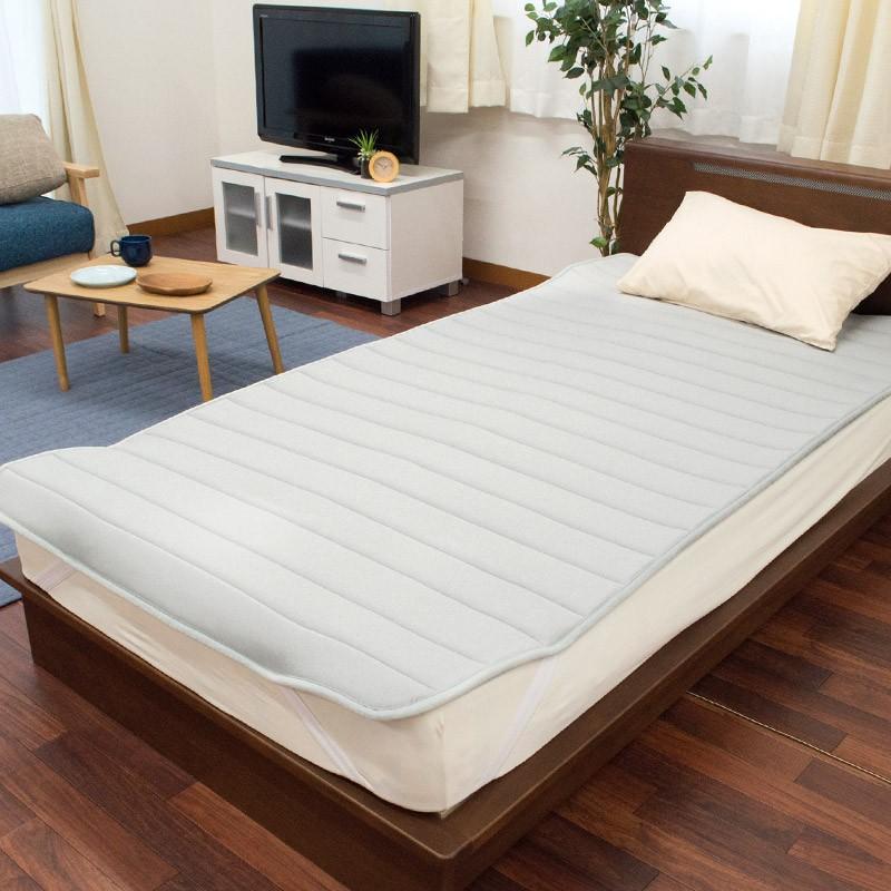 ベッドパッド セミダブル 日本製 帝人V-Lap使用 体圧分散 ヘタりにくい