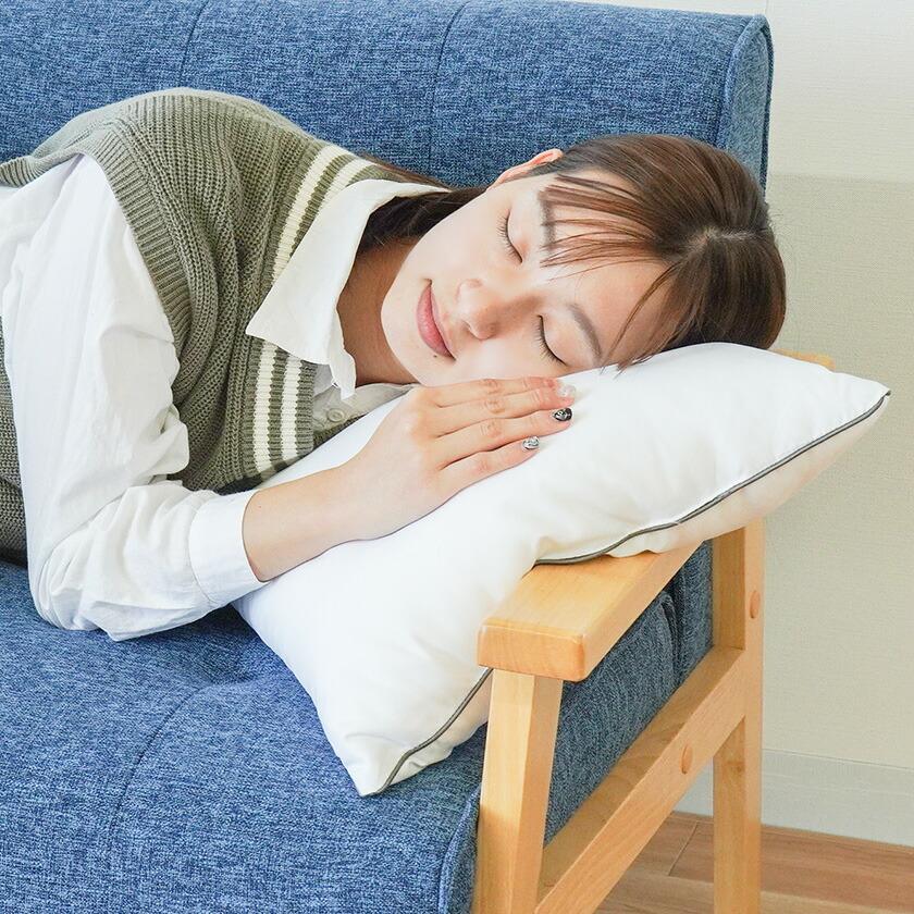 昭和西川 クッション 2個セット ウォッシャブル ホテルモード