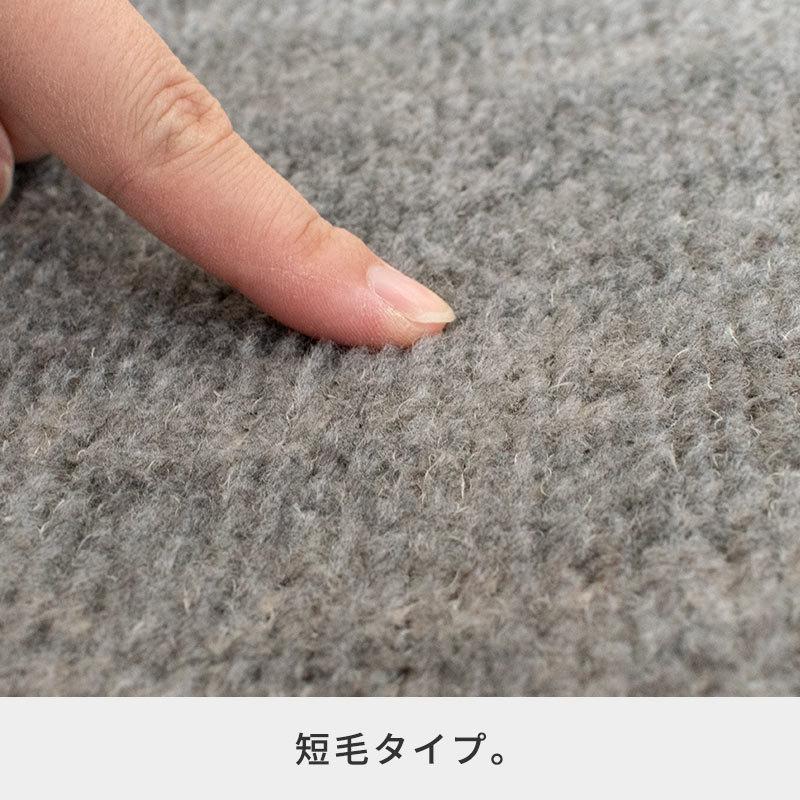 カーペット 絨毯 4.5畳 261×261cm 日本製 ペット対応 対策 じゅうたん 抗菌 フリーカット タマズライフ 小型犬 猫｜futon｜18
