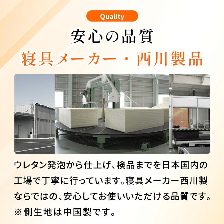 西川（nishikawa） シートクッション 点で支えるクッション 40×40cm