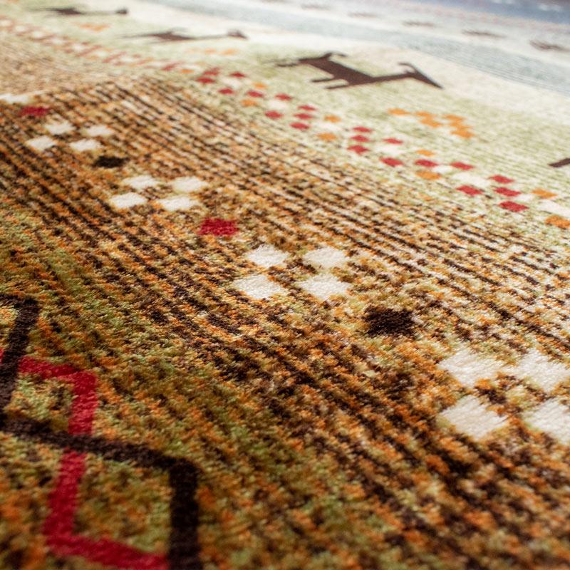 イケヒコ 洗えるラグ 暖かい 厚手 3畳 200×250cm ホットカーペット対応