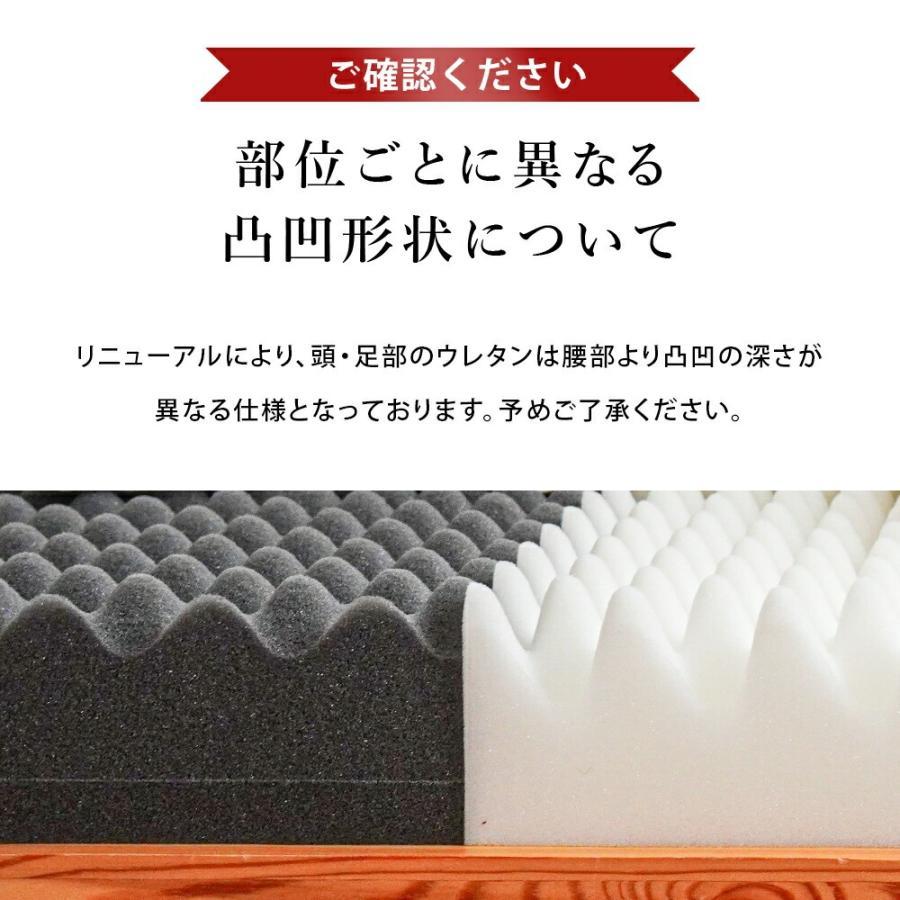 マットレス シングル 高反発 日本製 三つ折り 8cm 硬め プロファイル