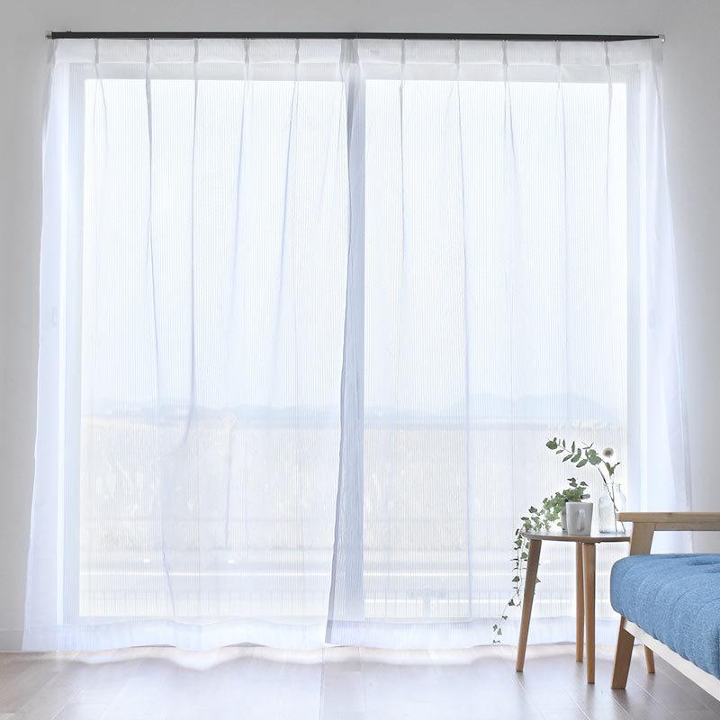 ミラーレースカーテン 幅100cm 幅150cm 幅200cm 日本製