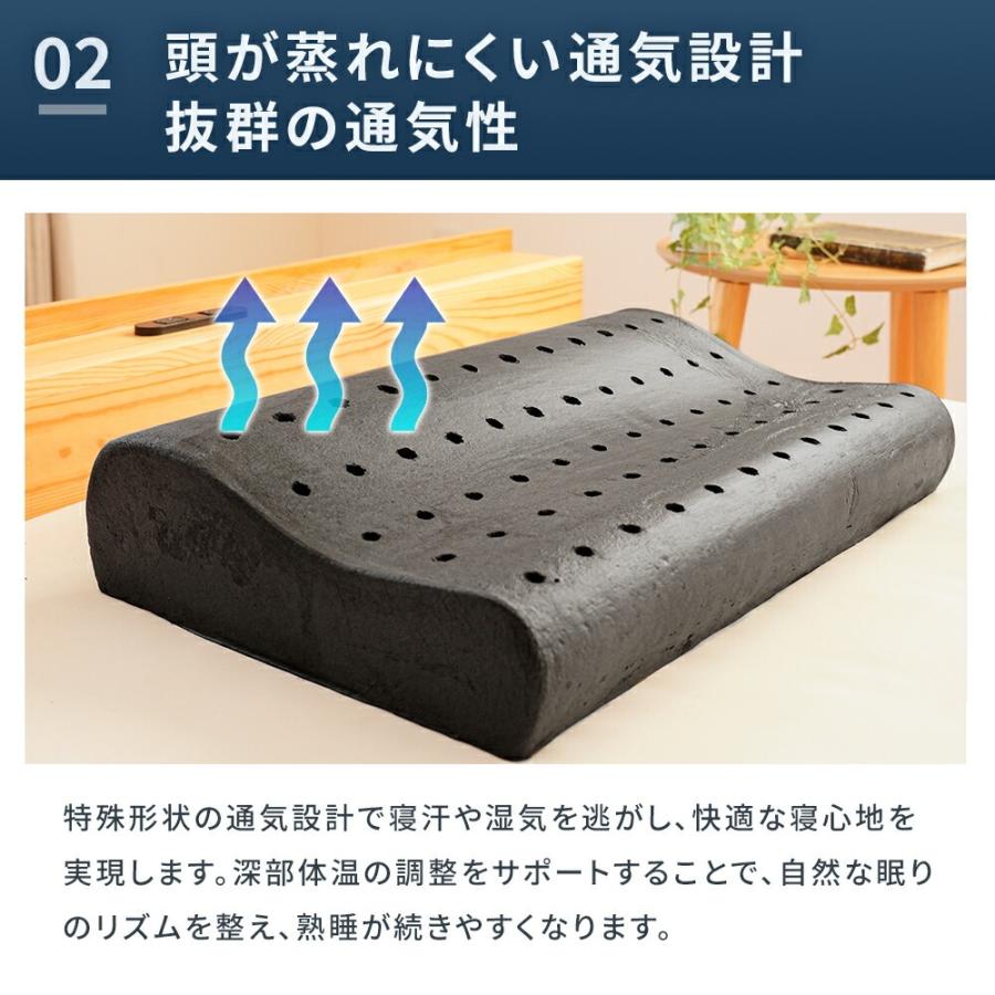 SLEEP MAGIC 枕 高反発 ウェーブ型 ウレタン 30×50 高さ調節 調整