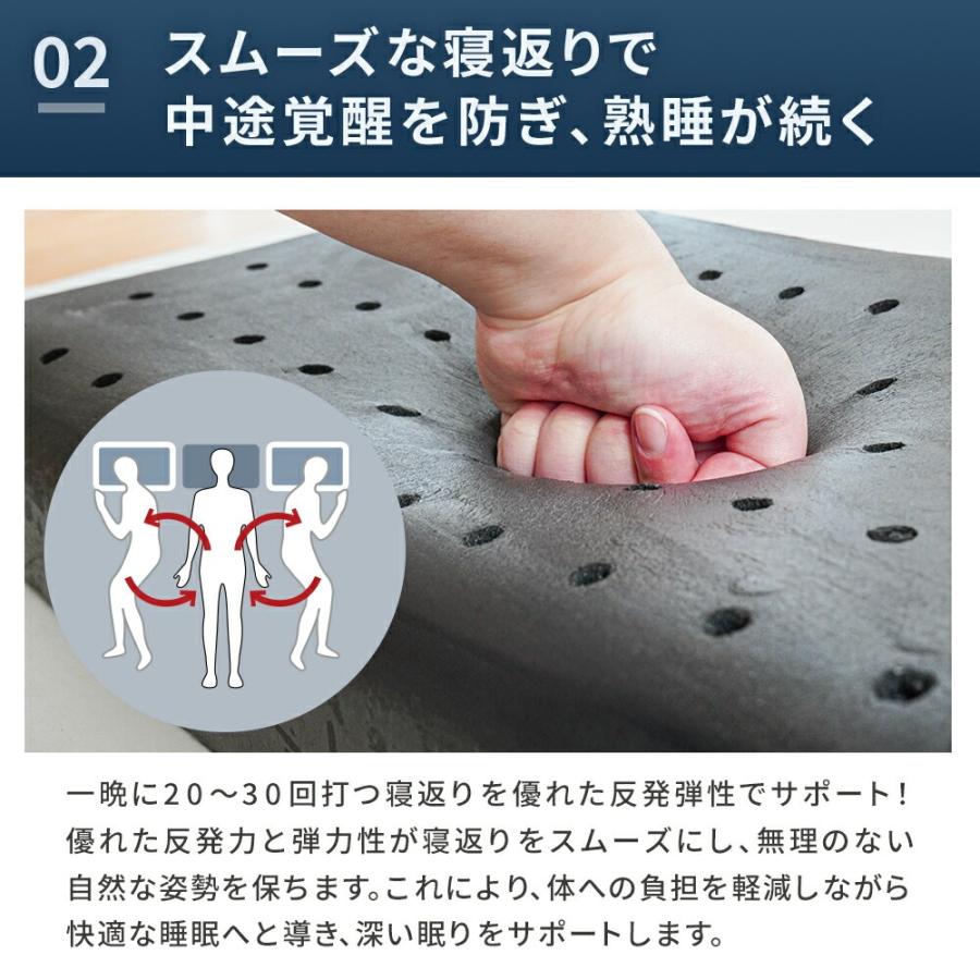 枕 高反発 ウレタン 30×50 高さ調節 調整 ライズ ゼログラビティ RISE