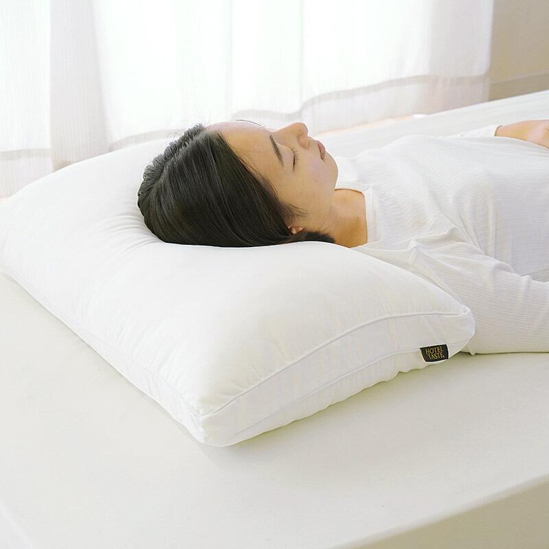 西川 ホテル枕 洗える枕 2個セット 43×63cm マイクロファイバーわた ホテルテイスト マシュマロタッチ まくら 高さ調節 調整