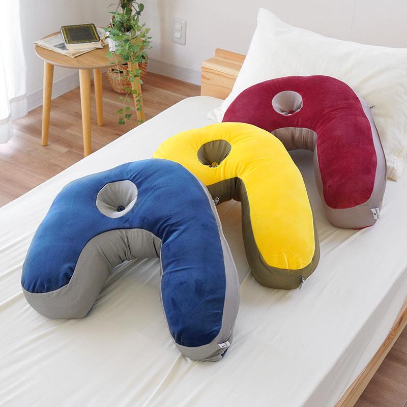 ２個売り　安眠のための横向き寝枕／フランスベッド　スリープバンテージ　いびき 安眠のための横向き寝枕、フランスベッドが提供する、いびき軽減