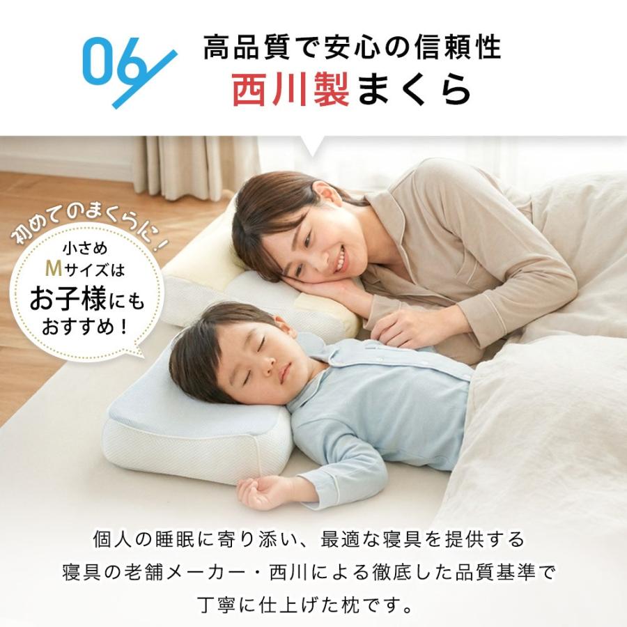 枕 西川 パイプ 低反発 ウレタン 選べる マッチング枕 Lサイズ 標準サイズ  SLEEP FITNESS（R） 高さ調整 肩こり 首こり 快眠枕 | 西川 | 14
