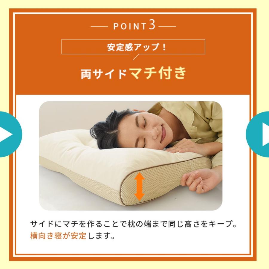 西川（nishikawa） 枕 横向き寝用 横寝上手 ショルダーフォーム 2個