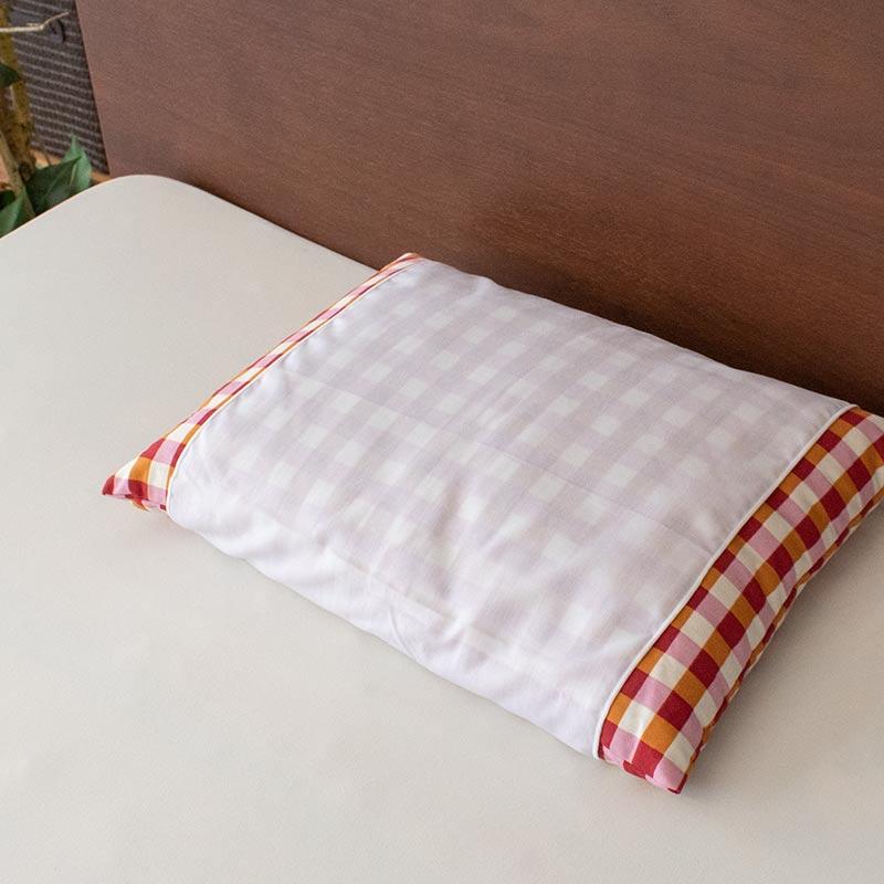 枕 まくら マクラ そばがら 色柄おまかせ 実寸サイズ25×34cm 日本製 まくら そば殻 快眠枕 |  | 08