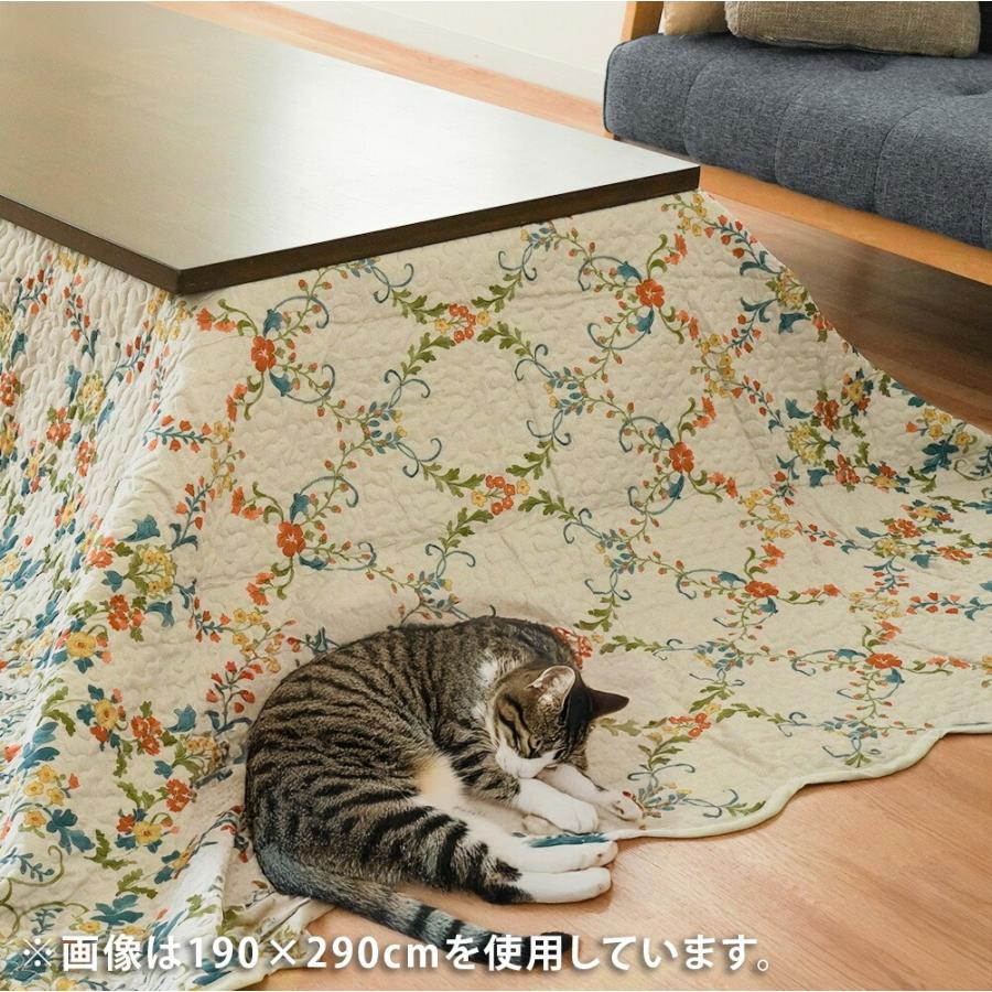 マルチカバー 長方形 190×240cm 洗える ソファーカバー キルト ベッドカバー ラグカバー カーペットカバー こたつカバー |  | 10