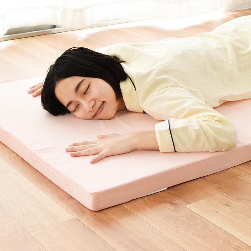 マットレス シングル 折りたたみ バランス 三つ折り 日本製 5cm