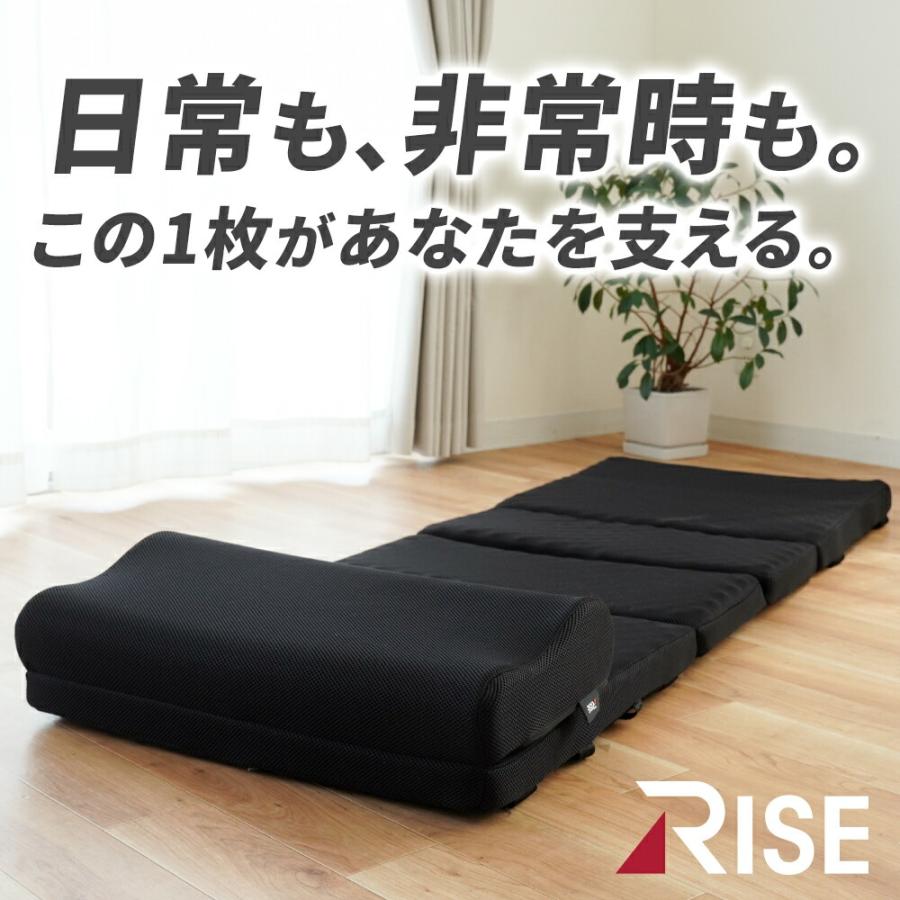 高反発 マットレス モバイルマット ウレタン 5つ折り 60×180cm 厚み5cm