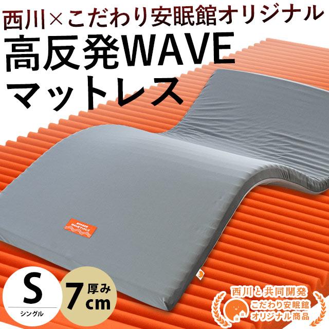 西川 高反発マットレス 敷布団 敷き布団 シングル 厚み7cm 西川 高反発マットレス 敷布団 敷き布団 シングル 厚み7cm