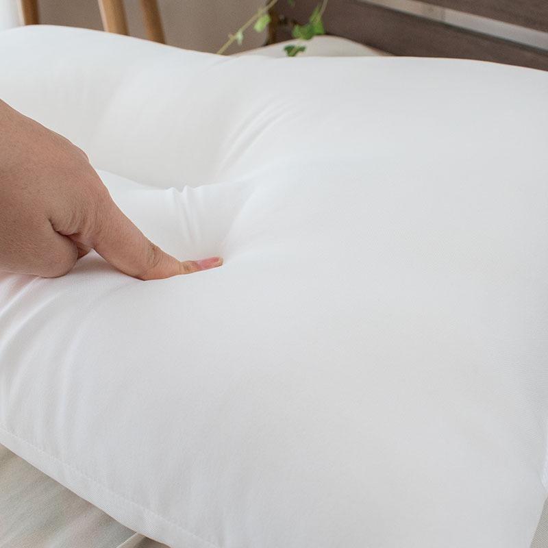 枕 まくら マクラ 洗える枕 43×63cm 日本製 テイジンのクリスターわた使用 ウォッシャブルピロー くぼみ型 快眠枕 |  | 11