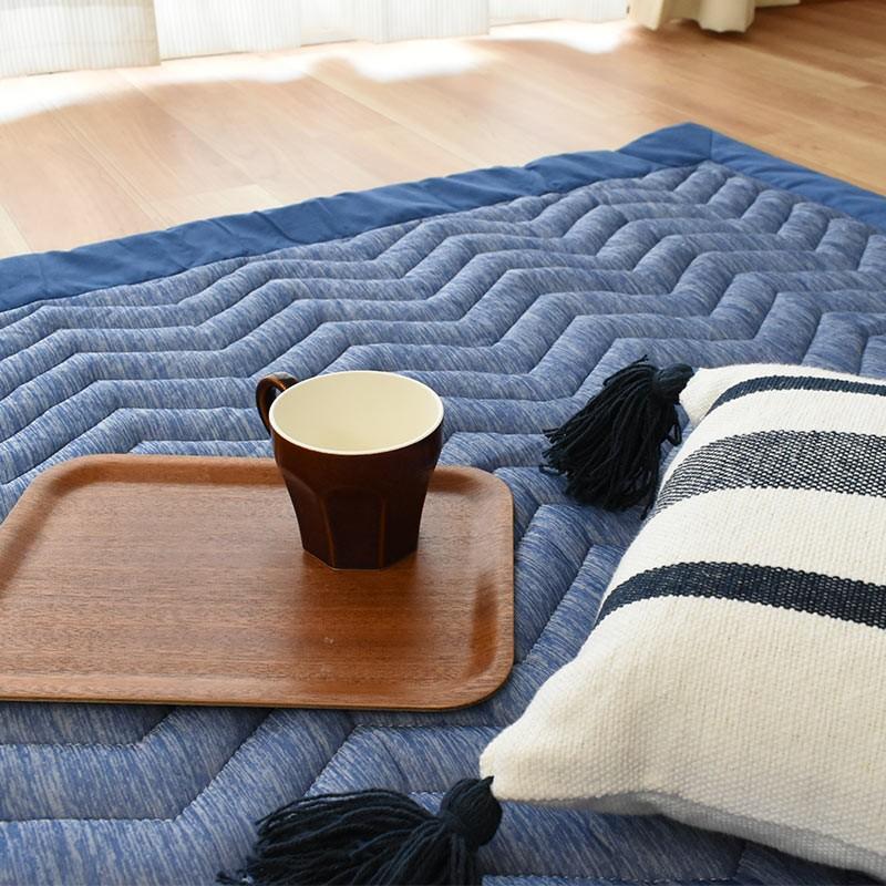 ひんやり涼感 洗えるラグ 2畳 185×185cm 夏 夏用 接触冷感 抗菌防臭