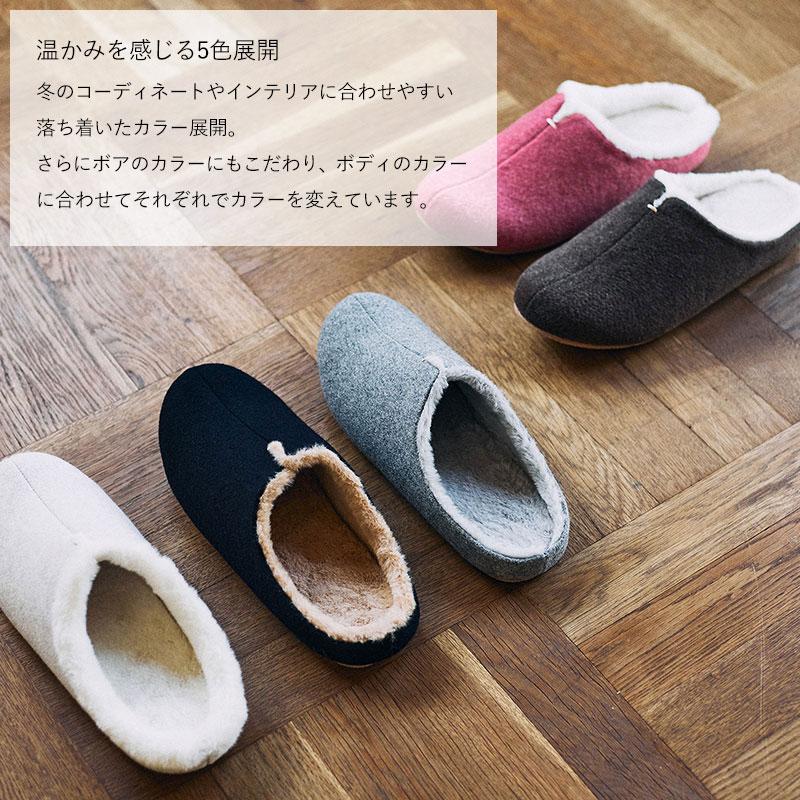 FRONTIER（フロンティア） ルームシューズ スリッパ 冬用 暖かい 部屋