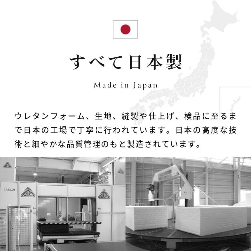 マットレス ダブル 西川 敷布団 点で支える健康敷きふとん 90mm 2層タイプ 日本製 三つ折り 専用カバー付き mattress 【RR9C】_19
