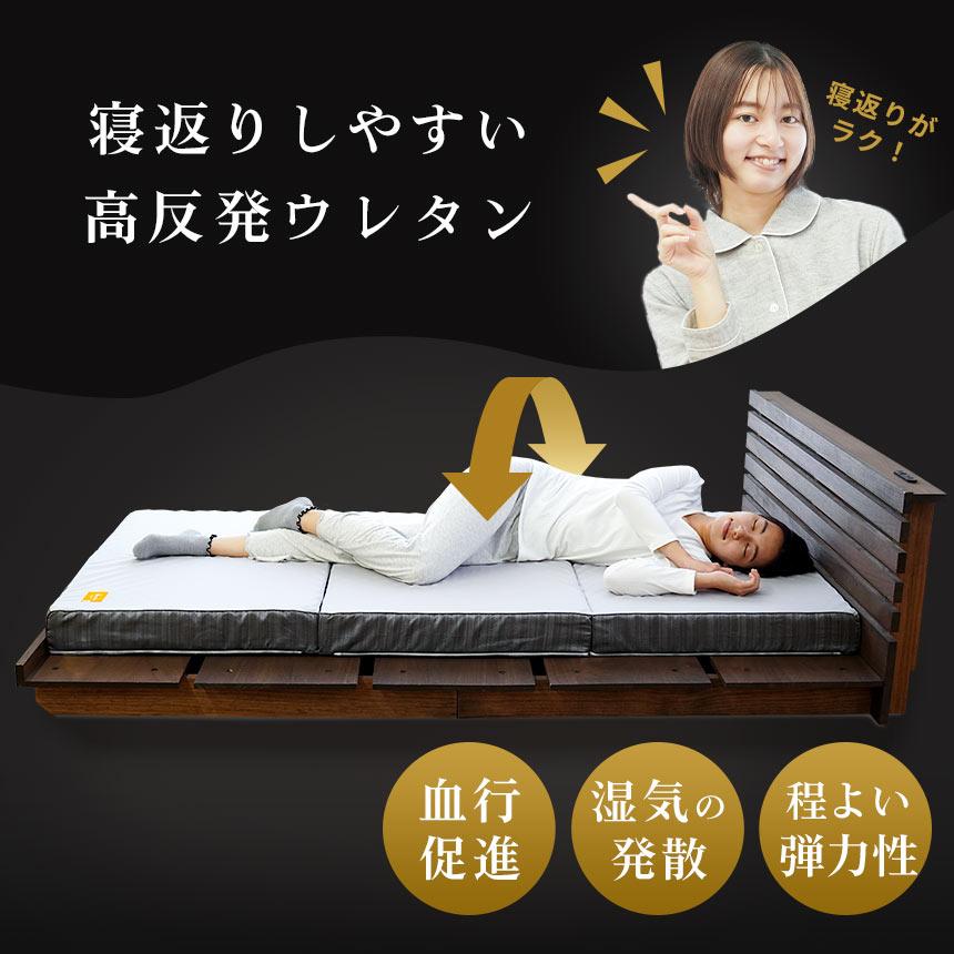 【西川マットレス】点で支える体圧分散敷き布団 西川（nishikawa） 敷布団 マットレス シングル 点で支える健康敷き