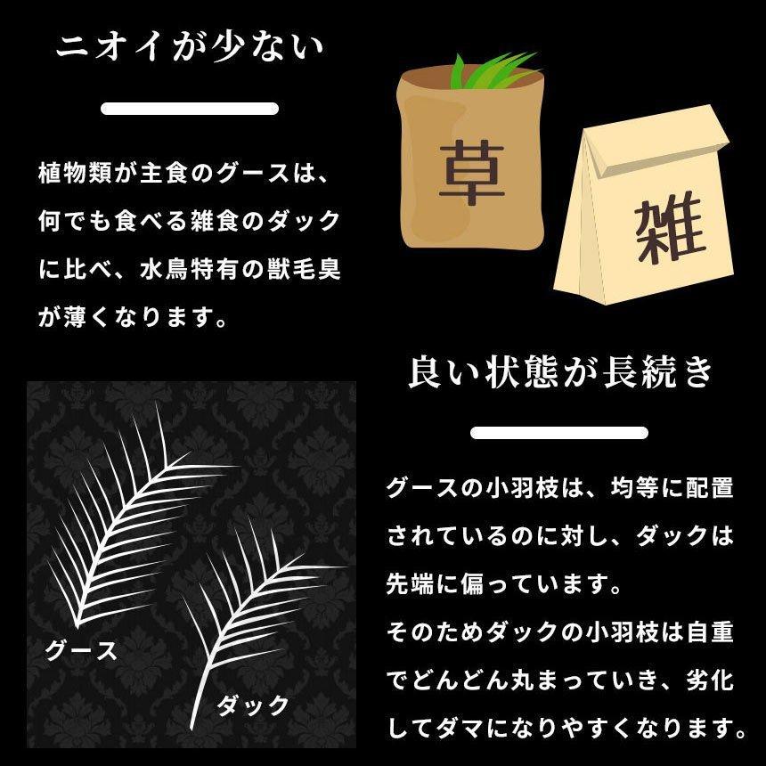 羽毛布団 昭和西川 シングル 日本製 マザーグースダウン93％ 増量1.2kg 完全立体キルト 羽毛掛け布団 羽和 満月｜futon｜12