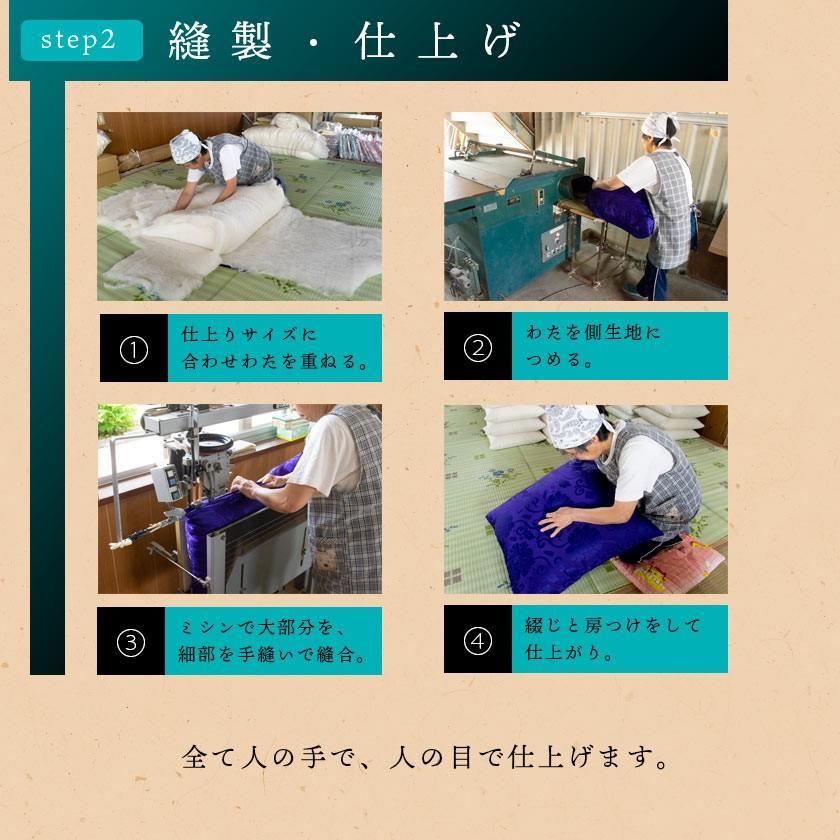 座布団 5枚セット 銘仙判サイズ 55×59cm 日本製 綿わた 和柄 ざぶとん