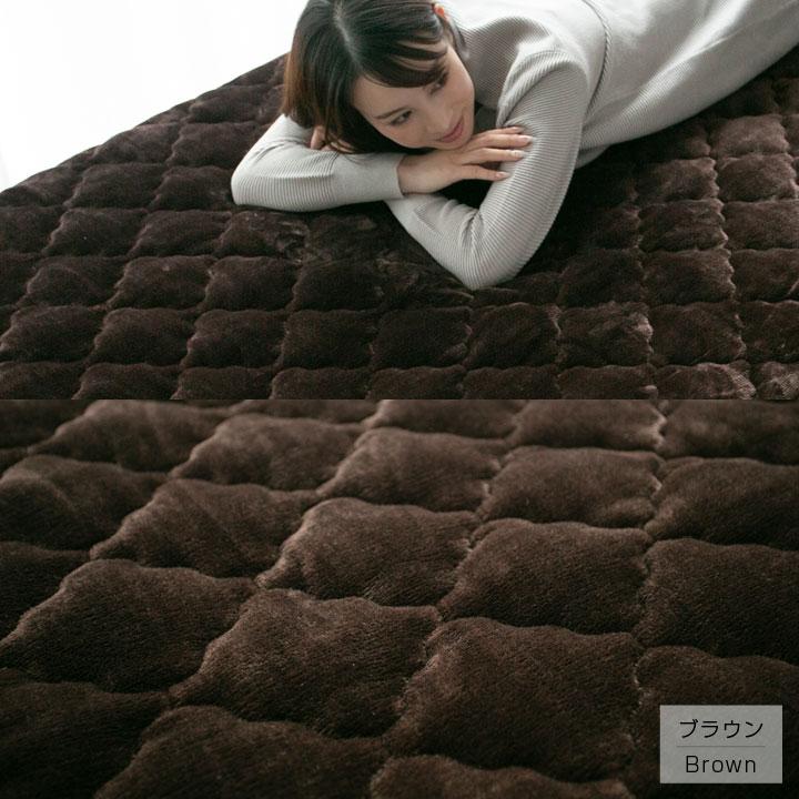 Colorsroom 敷きパッド ダブル 冬 冬用 肌にやさしい 保湿 静電防止