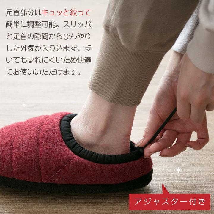 Colorsroom スリッパ ジャンボ キルト ルームシューズ あったか 冬用