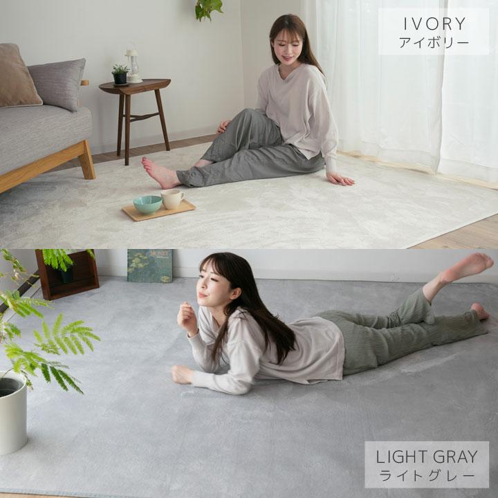 Colorsroom ラグ カーペット 洗える 1畳 おしゃれ オールシーズン 100