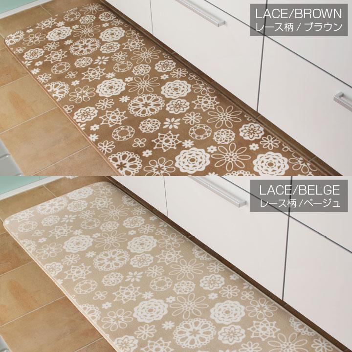 キッチンマット カーペット  洗える おしゃれ オールシーズン 60×240cm 防ダニ ラグマット　滑り止め付 フランネル ホットカーペット 床暖房対応 | Colorsroom | 15