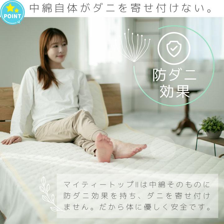 Colorsroom 敷きパッド クイーン オールシーズンで使える 綿100