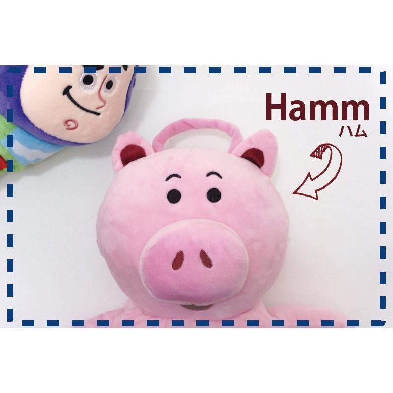 トイストーリー　ティッシュカバー　ティッシュケース　ぶた　豚　ピンク　ディズニー Disney - トイストーリー ティッシュカバー ティッシュケース