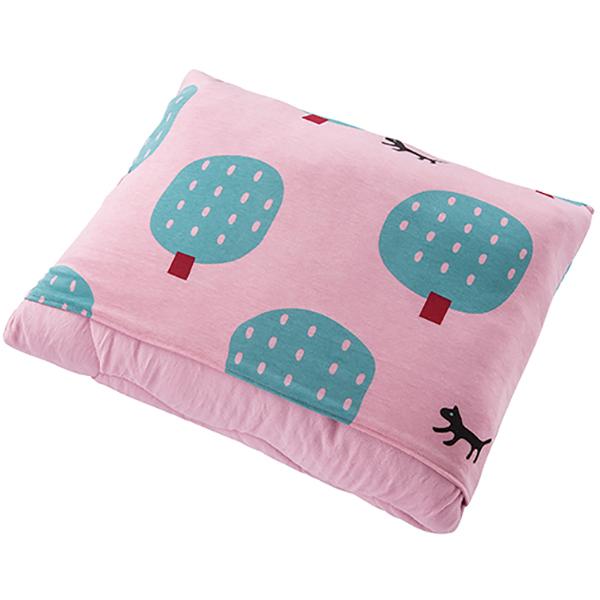 ATSUKO MATANO マタノアツコ たたむとクッションになるもちもちケット 西川 【ATSUKO MATANO】マタノアツコ たたむとクッションになる