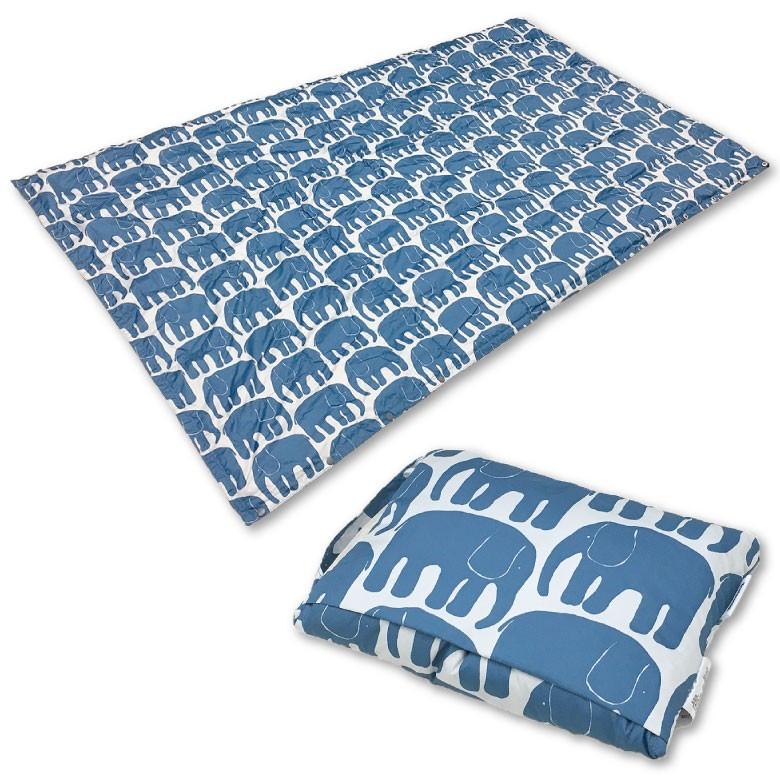 西川（nishikawa） finlayson フィンレイソン ダウンひざ掛け 膝掛 象