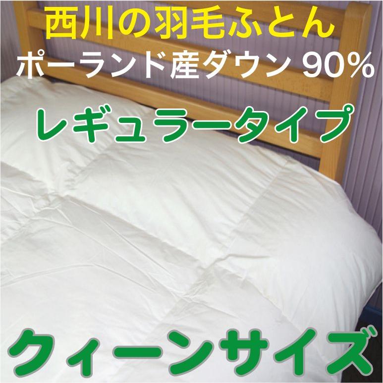 西川（nishikawa） 西川の無地羽毛布団 羽毛ふとん ポーランド産