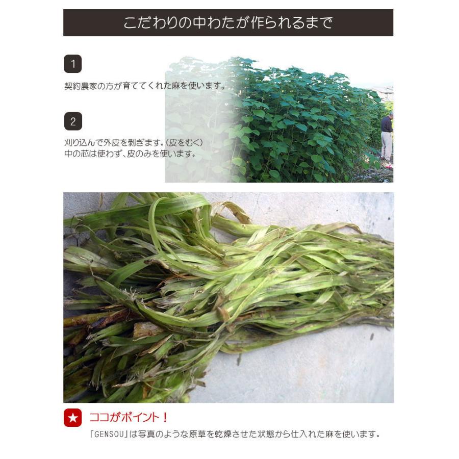 中わた超増量 GENSOU 本麻敷パッド ダブル 麻100％ リネン 麻わた100％ ラミー 800g 140×205 本麻 ヒンヤリ 近江の麻 日本製 いつきのふとん_5