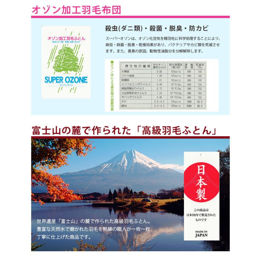 ジュニア用 洗える 羽毛布団 マザーグース93% 1.0kg 140×190cm コンパクトサイズ 【ジュニアサイズ】ロイヤルゴールドラベル DP400以上｜futonitsukitokushima｜15