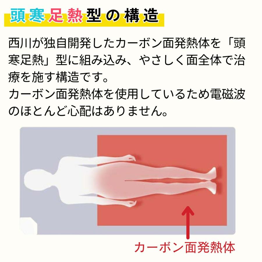 ローズテクニー 西川 ローズテクニーLS2 シングル 温熱・電位 家庭用