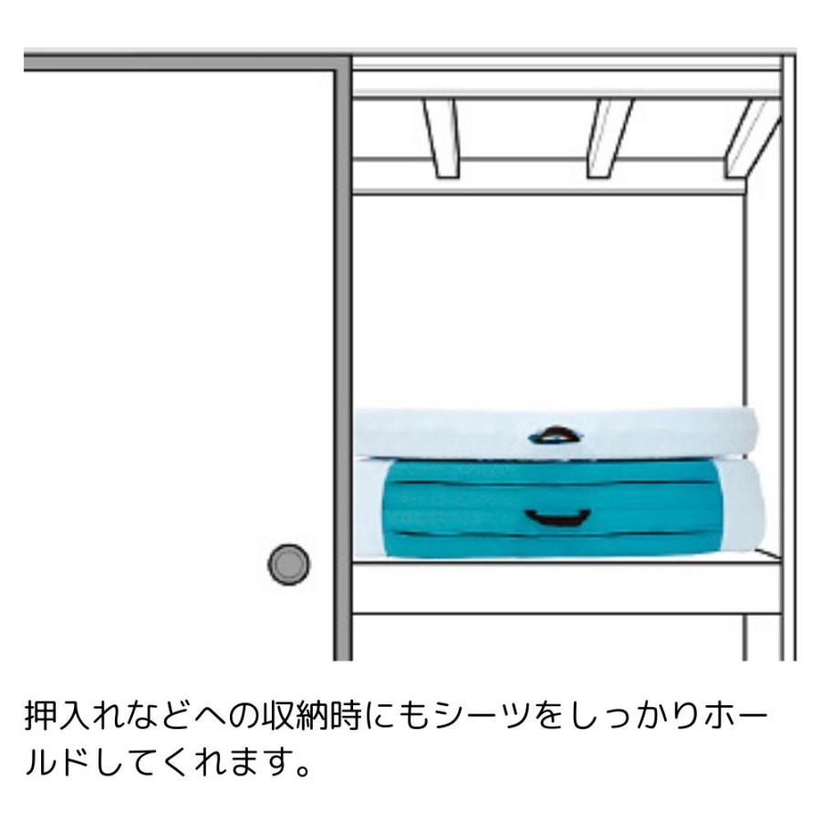 マニフレックス 三つ折りマットレス シーツ ダブル 綿 タオル地